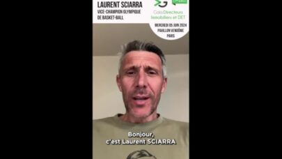 Laurent SCIARRA vous présente le Gala des Directeurs Immobiliers et Environnement de Travail