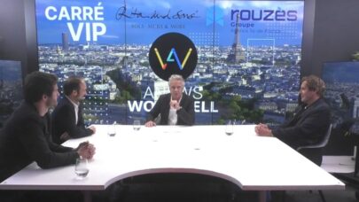 Carré VIP avec Max Guazzini