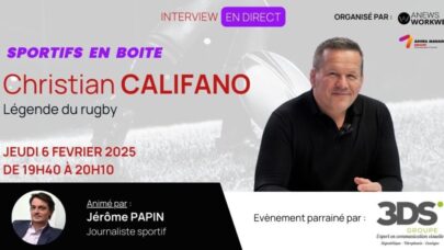 Christian CALIFANO, invité de Sportifs en Boîte, en partenariat avec 3DS Groupe